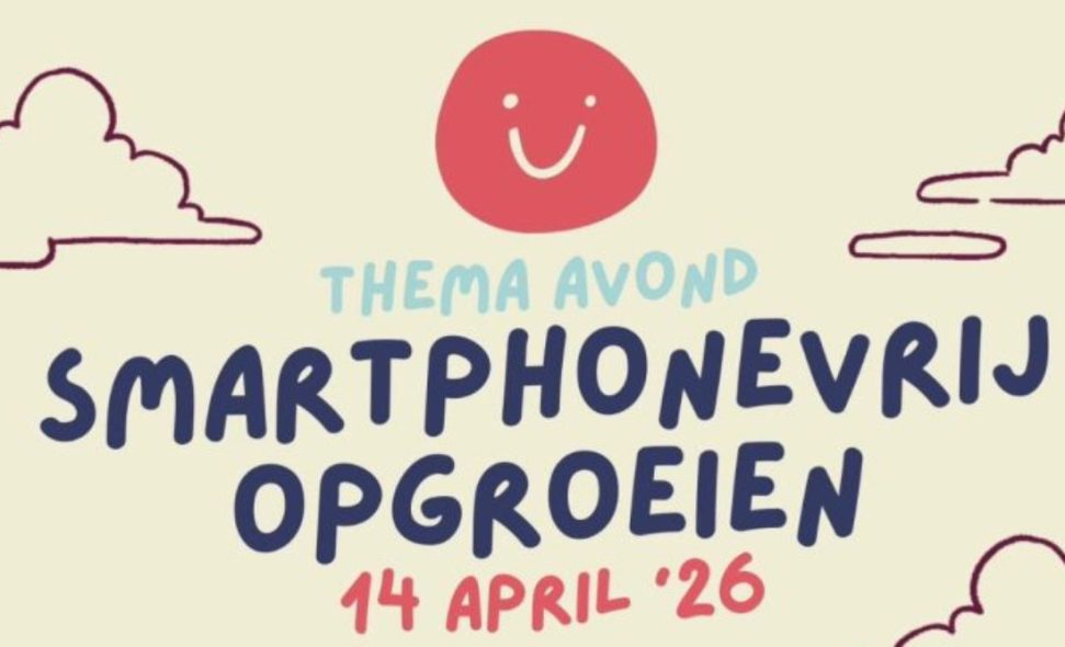 Algemene ouderavond “Smartphonevrij opgroeien”